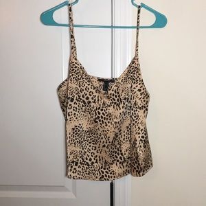 Leopard Print Cami Top